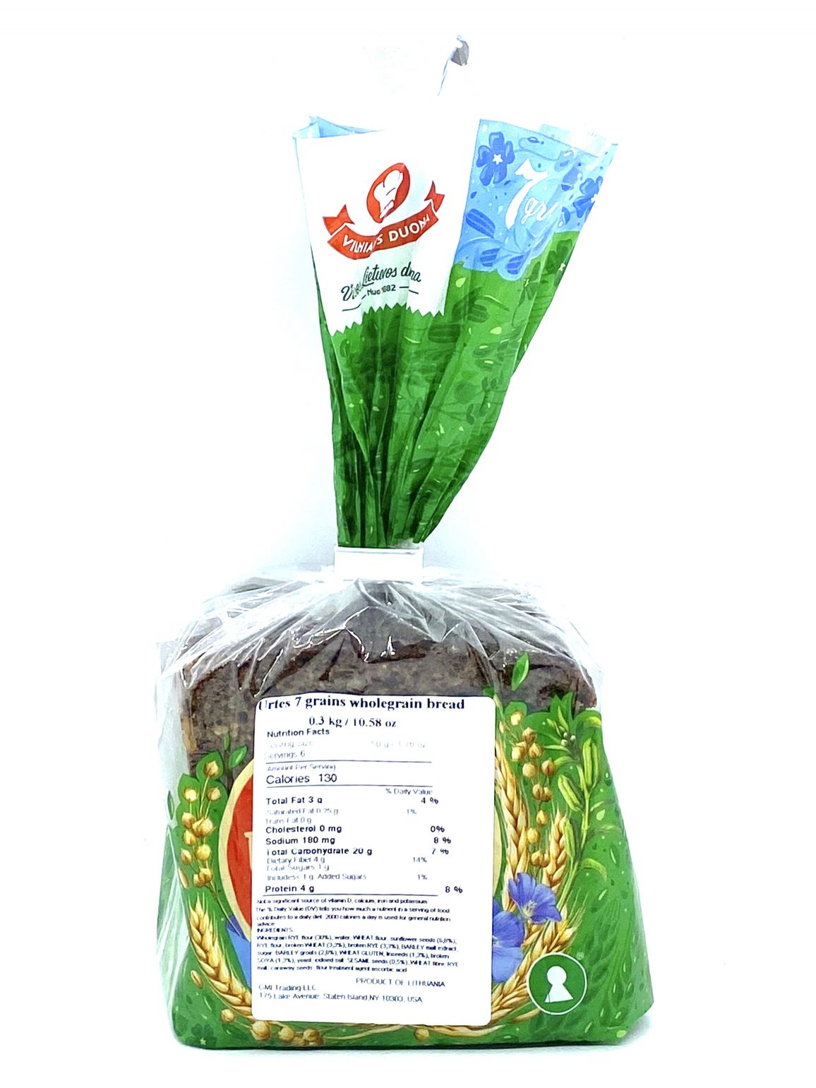 Bakery Packaged bread 7 GRAINS WHOLEGRAIN BREAD 300g